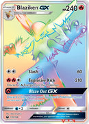 Blaziken GX (Secret) (170/168) (SM - Celestial Storm)