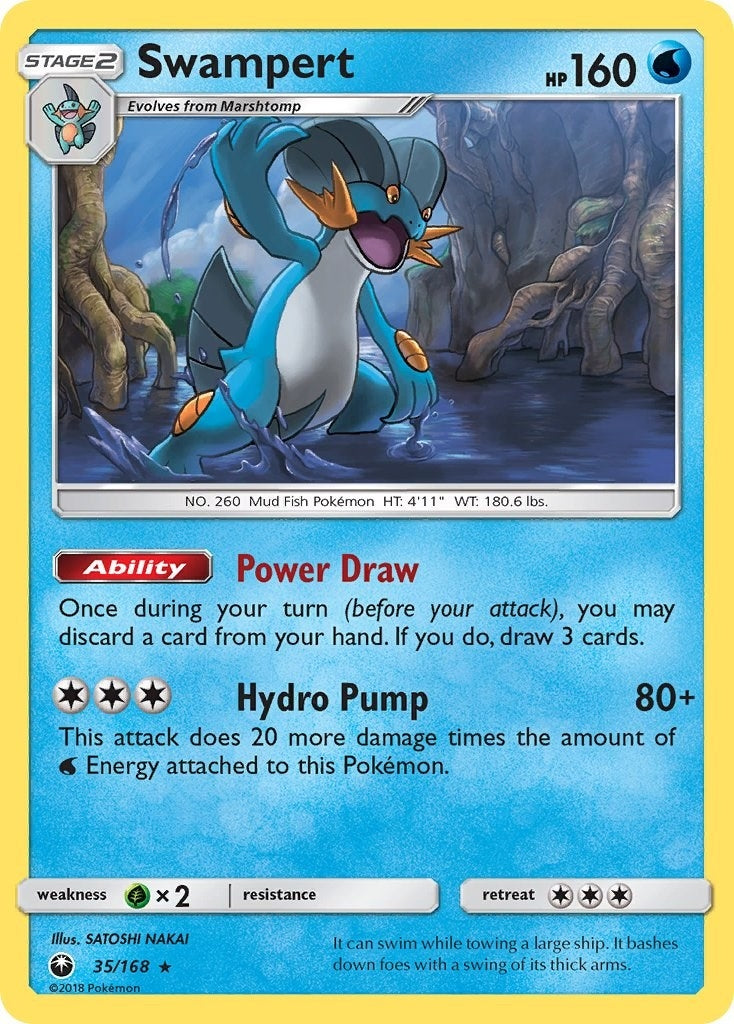 Swampert (35/168) [CES]