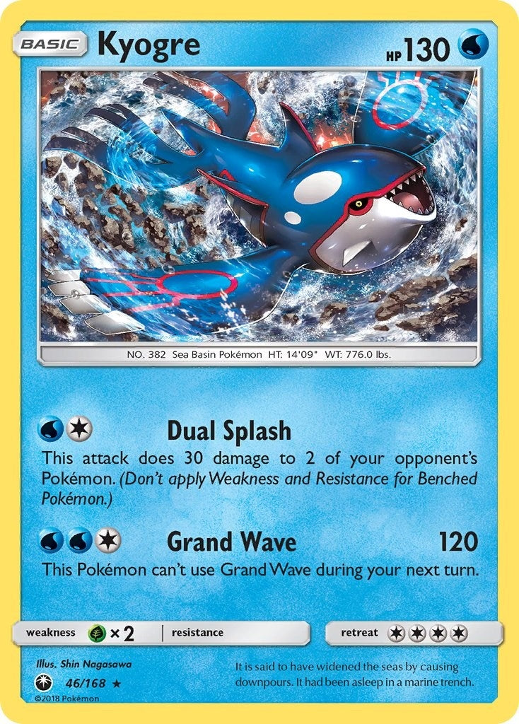 Kyogre (46/168) [CES]