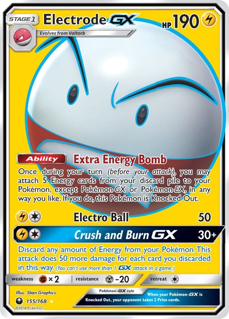 Electrode GX Full Art (155/168) [CES]