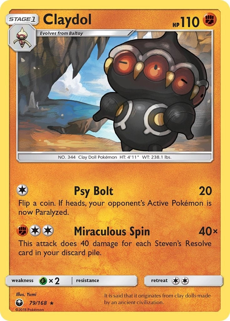 Claydol (79/168) (SM - Celestial Storm)