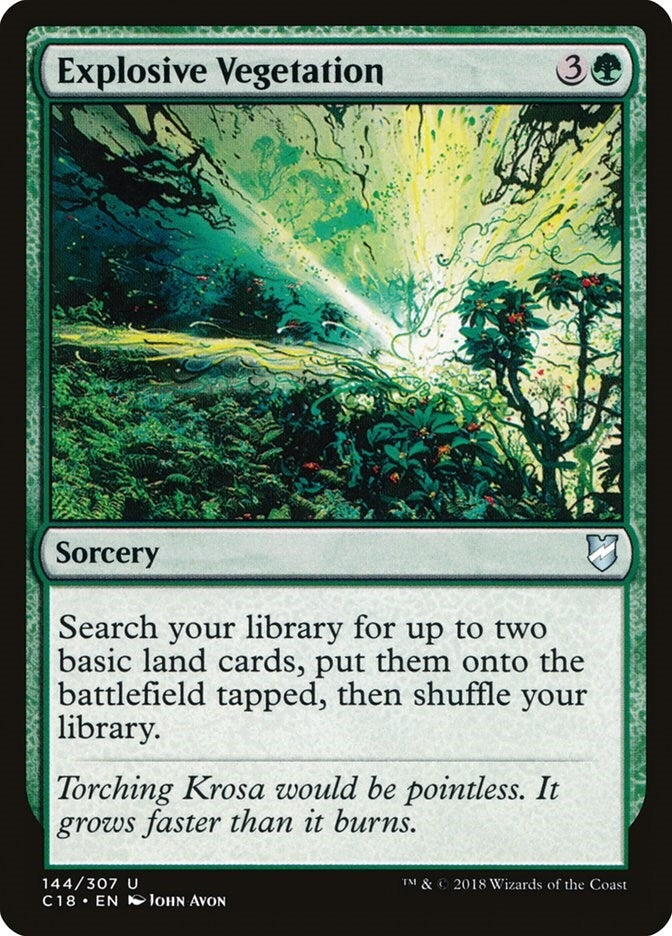 Explosive Vegetation (144) [C18]
