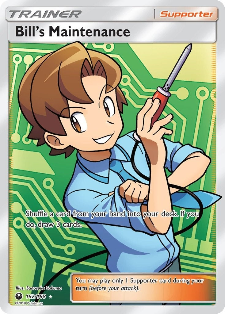 Bills Maintenance Full Art (162/168) [CES]