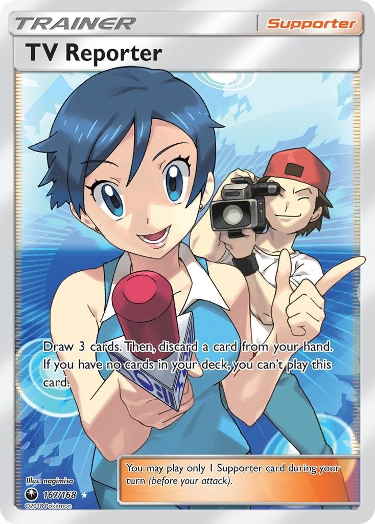TV Reporter Full Art (167/168) [CES]