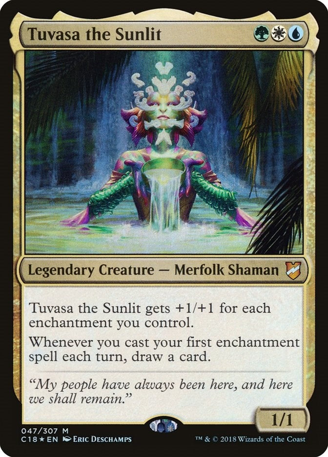 Tuvasa the Sunlit (47) [Commander 2018]