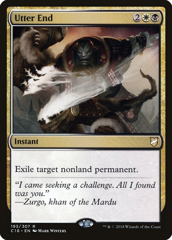 Utter End [Commander 2018]