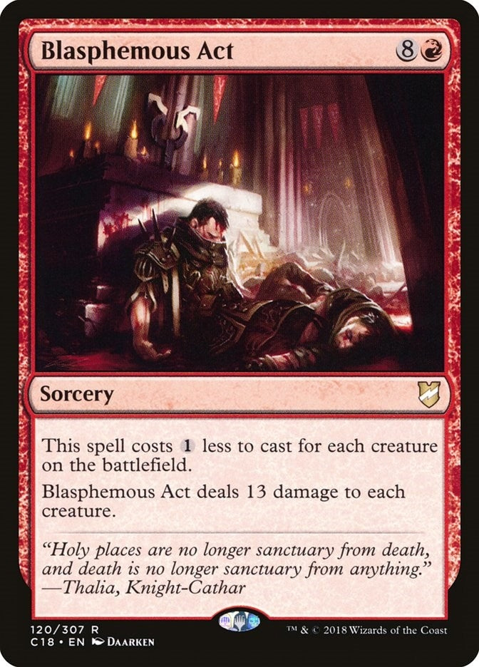 Blasphemous Act (120) [C18]