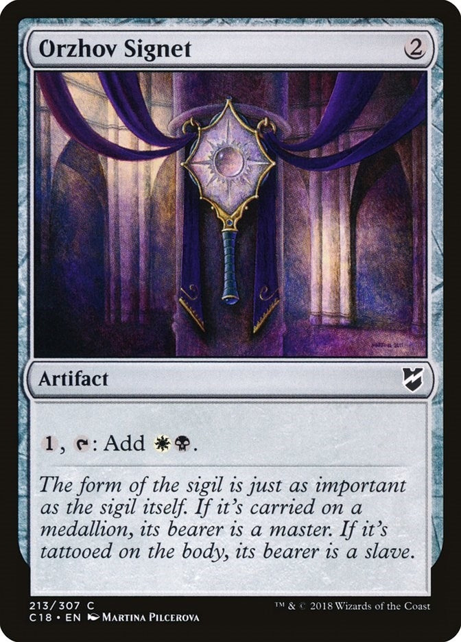 Orzhov Signet (213) [C18]