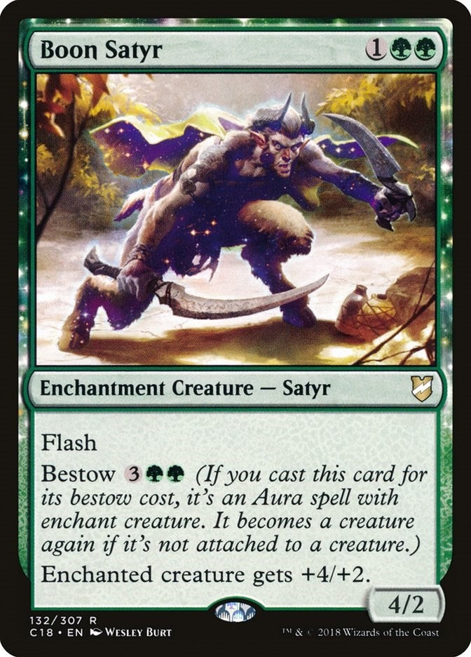 Boon Satyr (132) [C18]