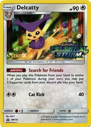 Delcatty SM132 Prerelease Staff (SM132) [SMP]