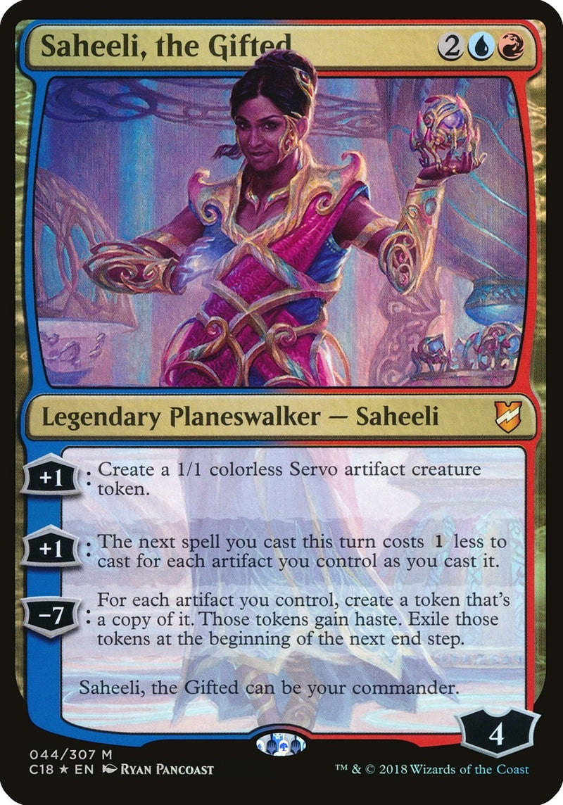 Saheeli the Gifted Commander 2018 (44) [OVER]