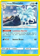 Alolan Ninetales - 28/147 (Cracked Ice Holo) (028/147) (Deck Exclusives)
