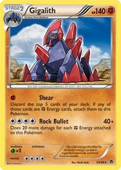 Gigalith 53 98 Cracked Ice Holo (053/098) [BLE]