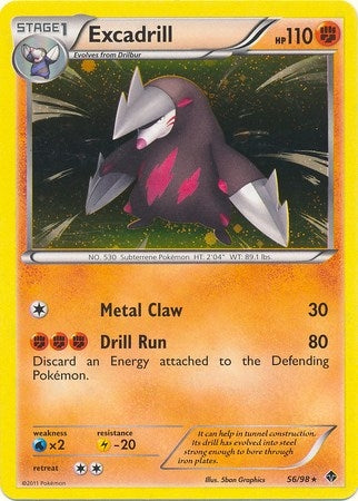 Excadrill 56 98 Cosmos Holo (056/098) [BLE]