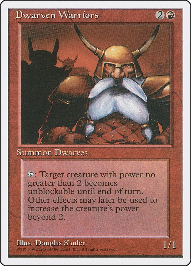 Dwarven Warriors [4ED]