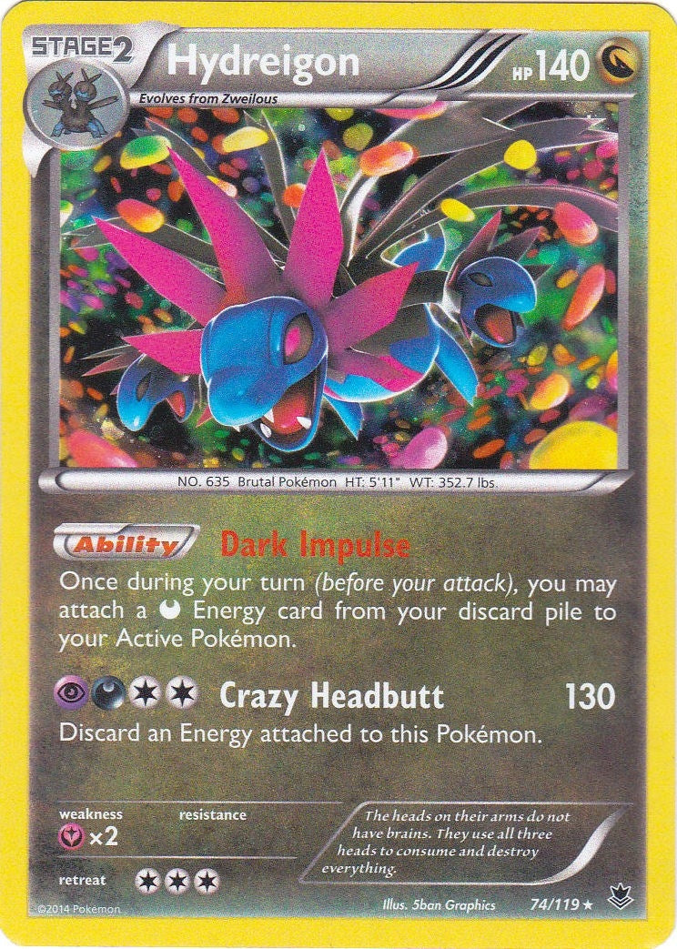 Hydreigon 074 119 Cosmos Holo (074/119) [BLE]