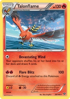 Talonflame 28 146 Cosmos Holo (028/146) [BLE]
