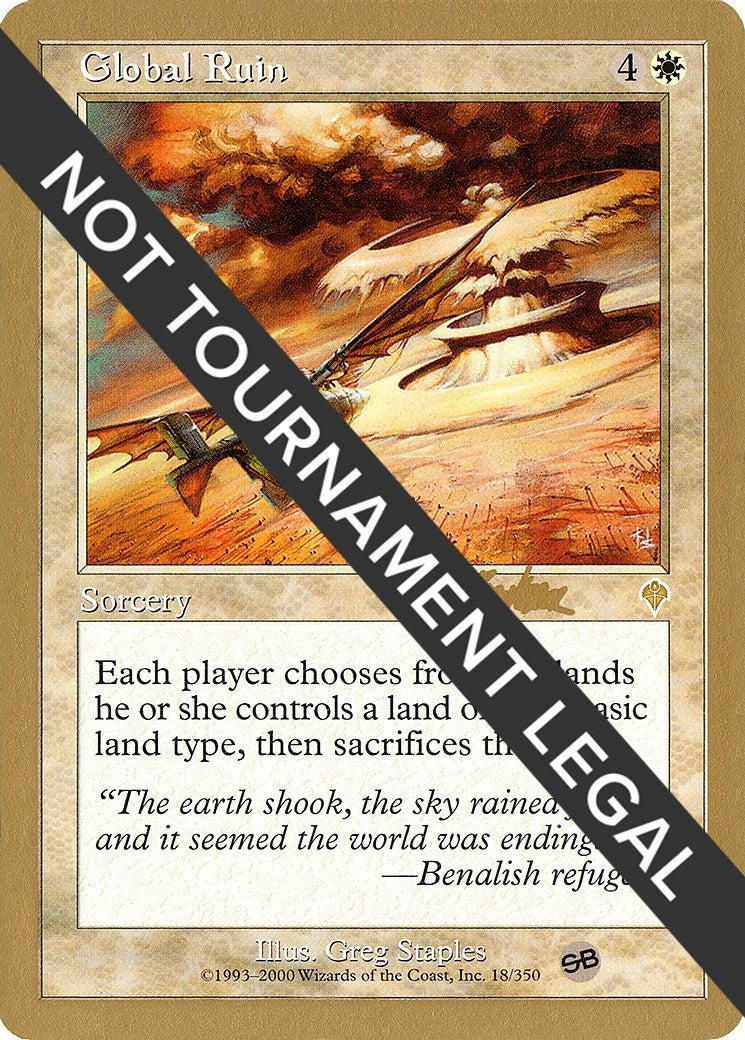 Global Ruin 2002 Brian Kibler INV SB [WCD]
