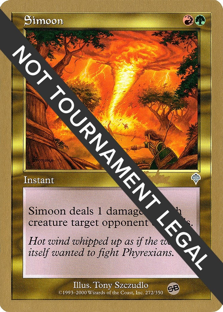 Simoon 2002 Brian Kibler INV SB [WCD]
