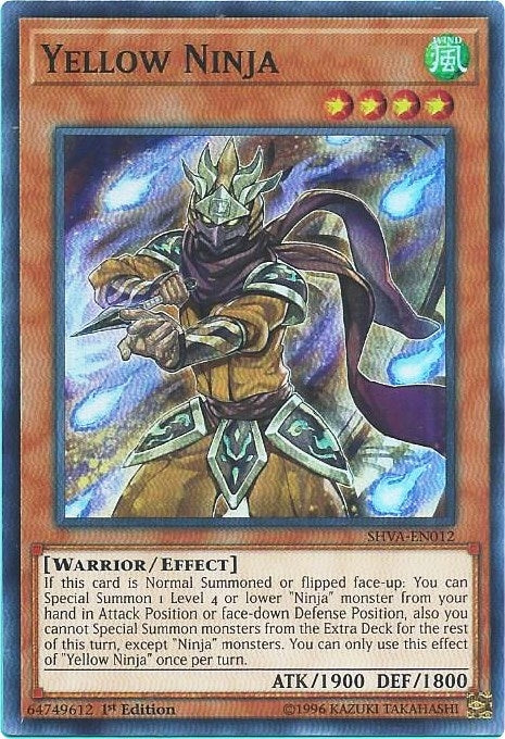 Yellow Ninja (SHVA-EN012) [SHVA]