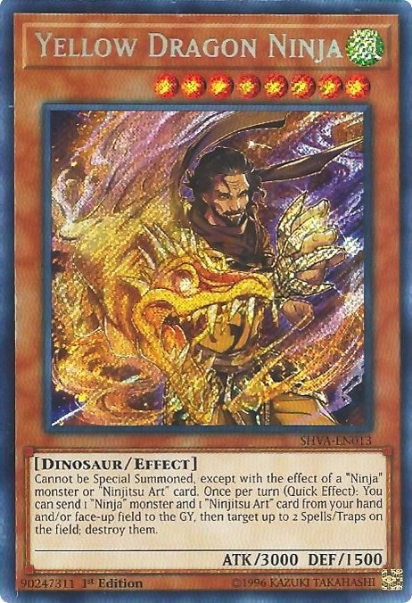 Yellow Dragon Ninja (SHVA-EN013) [SHVA]
