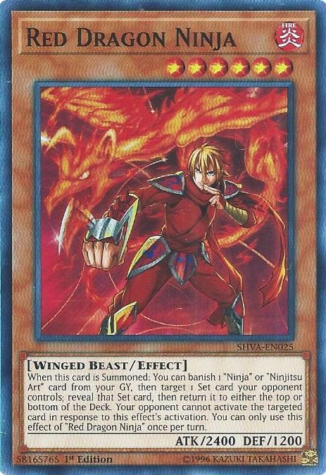 Red Dragon Ninja (SHVA-EN025) [SHVA]