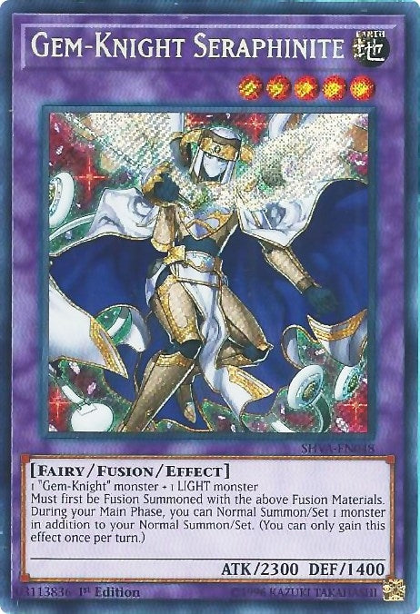 Gem Knight Seraphinite (SHVA-EN048) [SHVA]