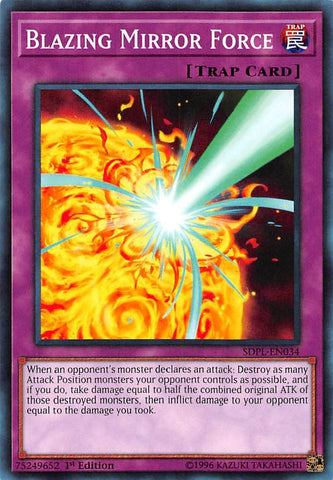 Blazing Mirror Force (SDPL-EN034) [SDPL]