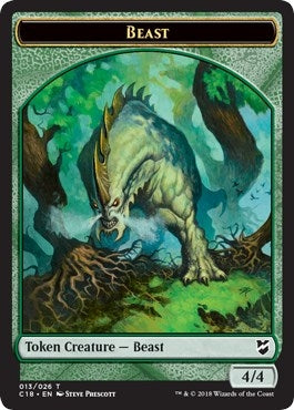 Beast 013 Plant Double sided Token [C18]