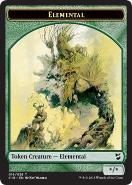 Elemental Thopter 026 Double sided Token [C18]