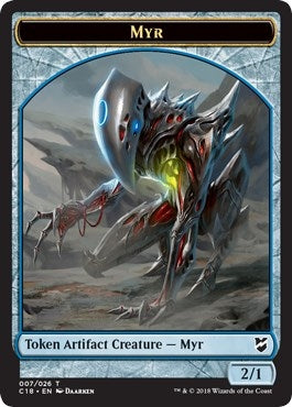 Myr 007 Thopter 008 Double sided Token [C18]