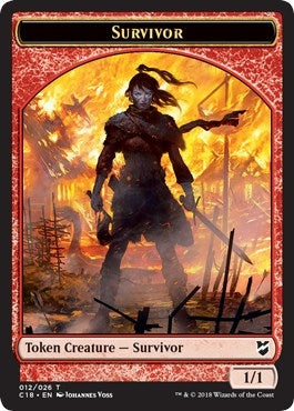 Survivor Myr 023 Double sided Token [C18]