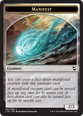 Manifest Zombie Double sided Token [C18]