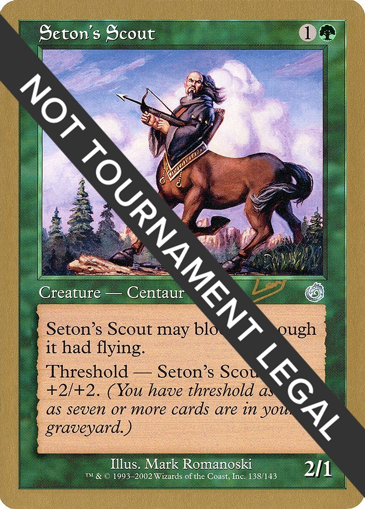 Setons Scout 2002 Raphael Levy TOR [WCD]