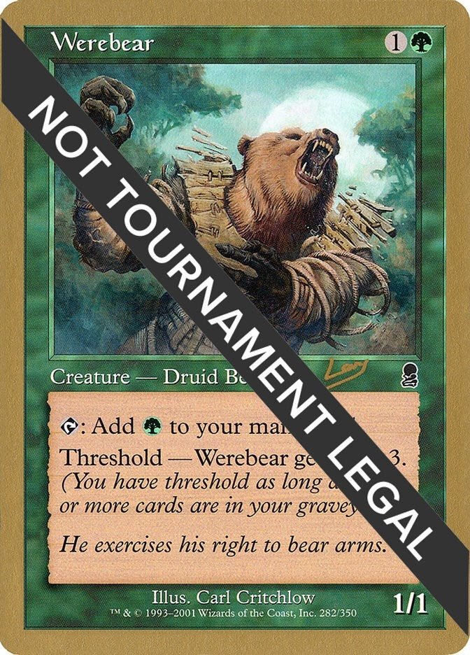 Werebear 2002 Raphael Levy ODY [WCD]