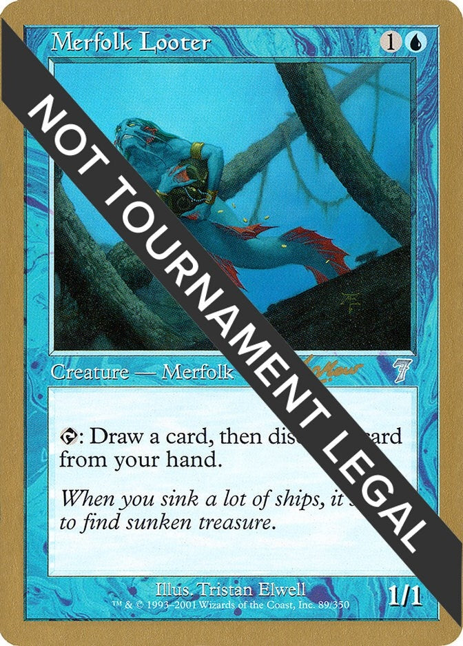 Merfolk Looter (Sim Han How) [World Championship Decks 2002]