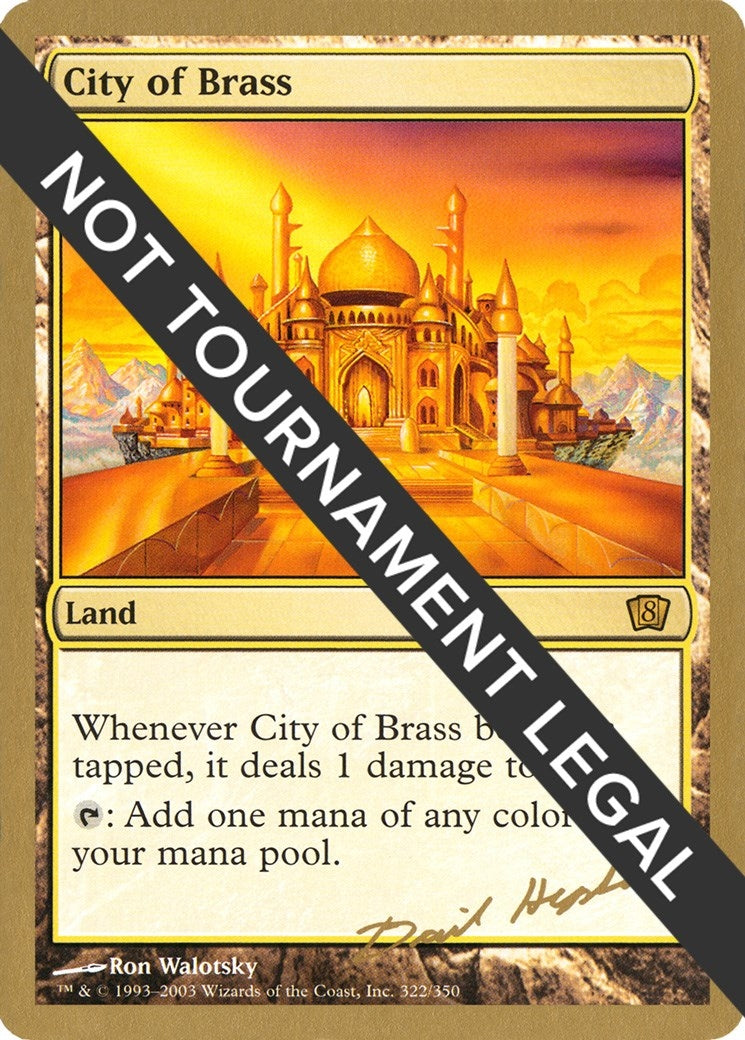 City of Brass (Dave Humpherys) [World Championship Decks 2003]