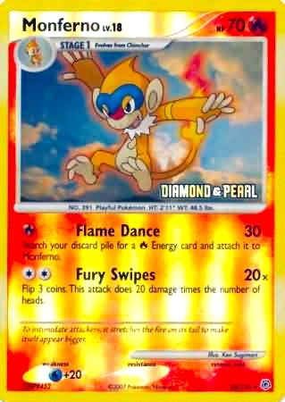 Monferno 56 130 Diamond and Pearl (056/130) [BKP]