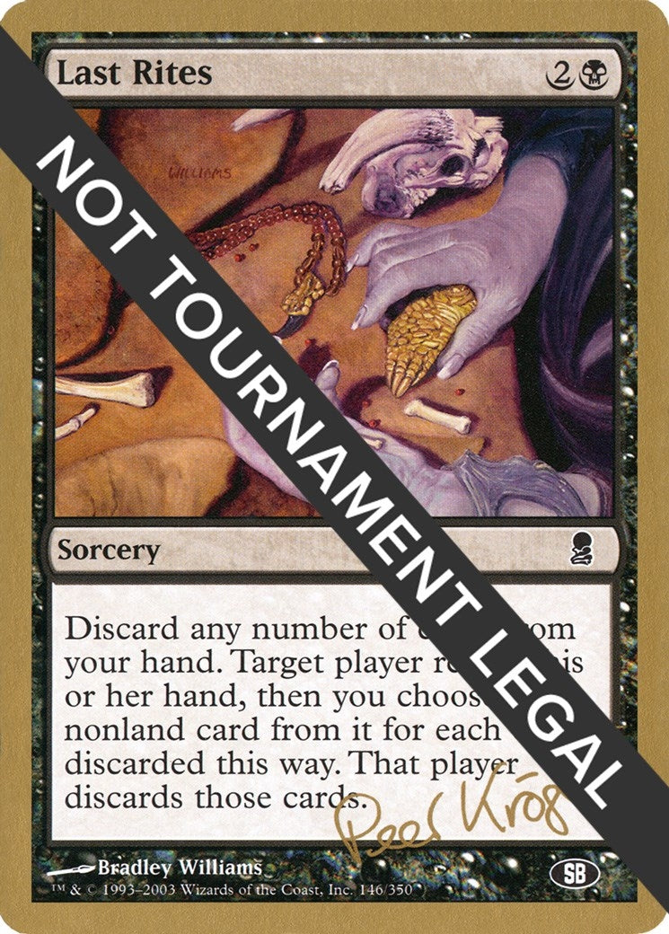 Last Rites 2003 Peer Kroger ODY SB [WCD]
