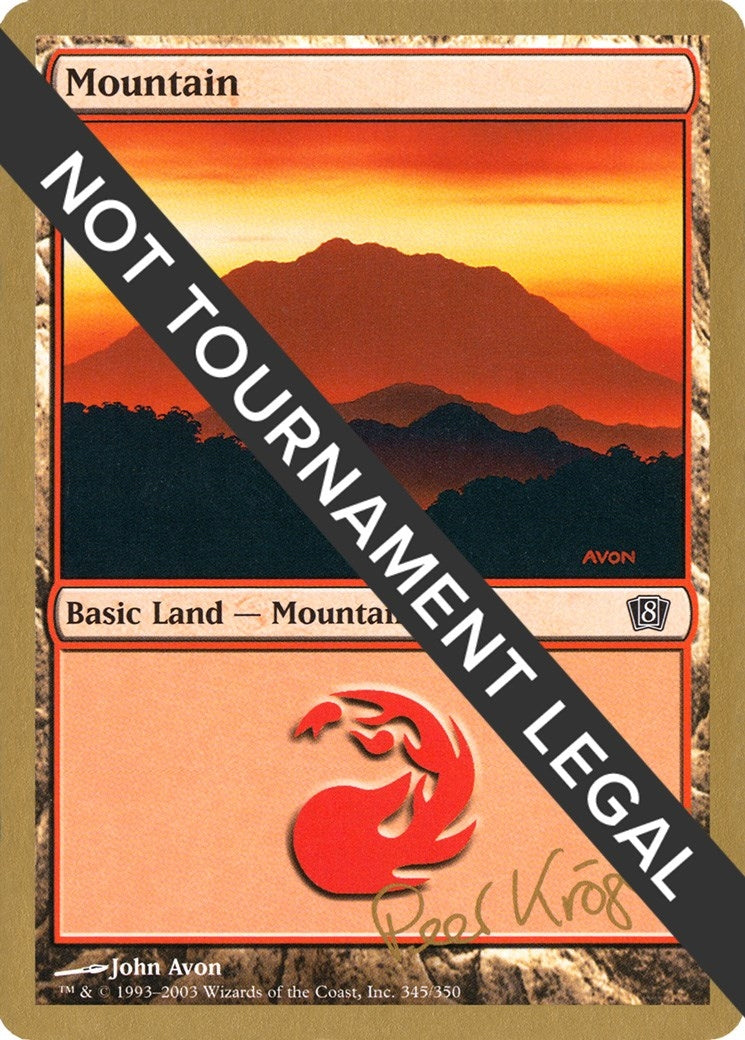 Mountain 345 2003 Peer Kroger 8ED [WCD]