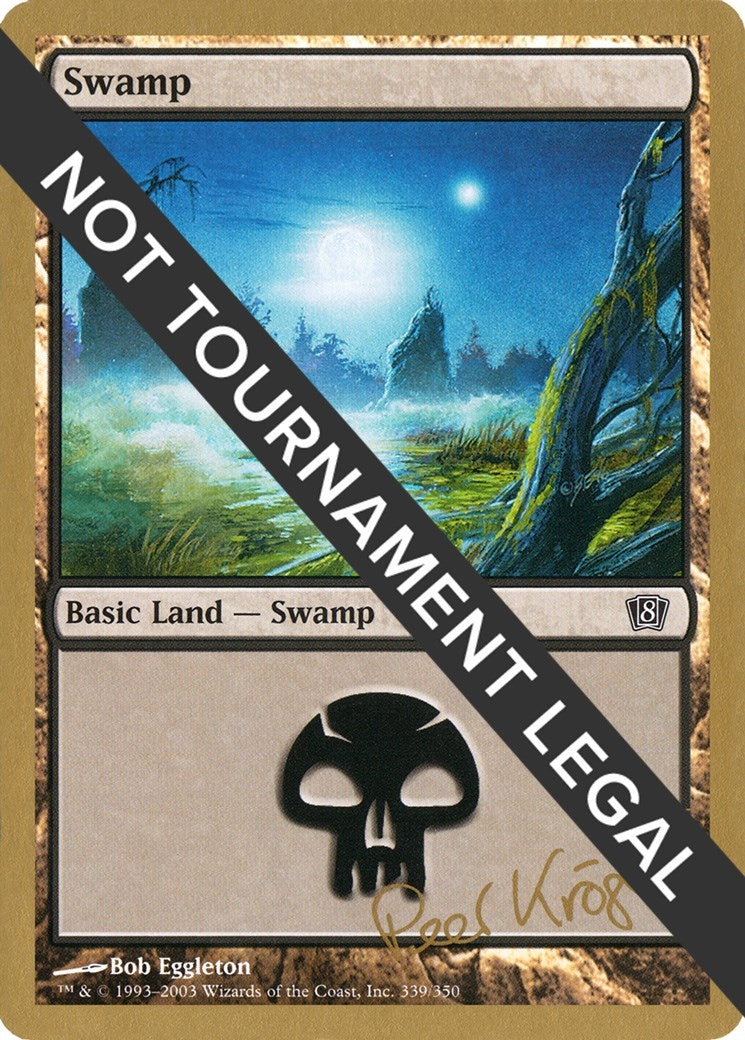 Swamp (pk339) (Peer Kroger) [World Championship Decks 2003]