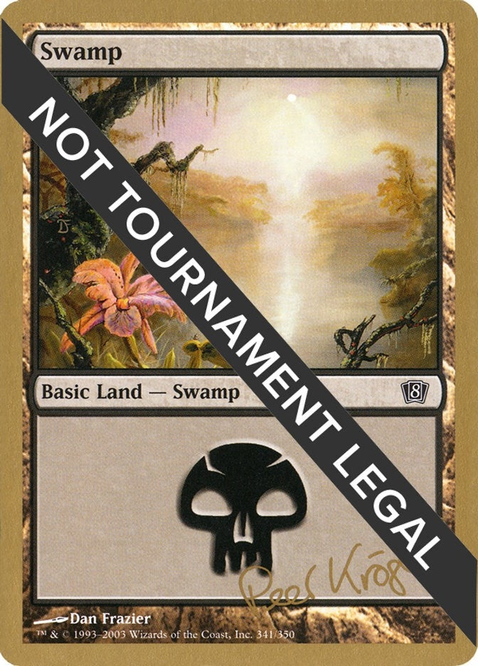 Swamp (pk341) (Peer Kroger) [World Championship Decks 2003]