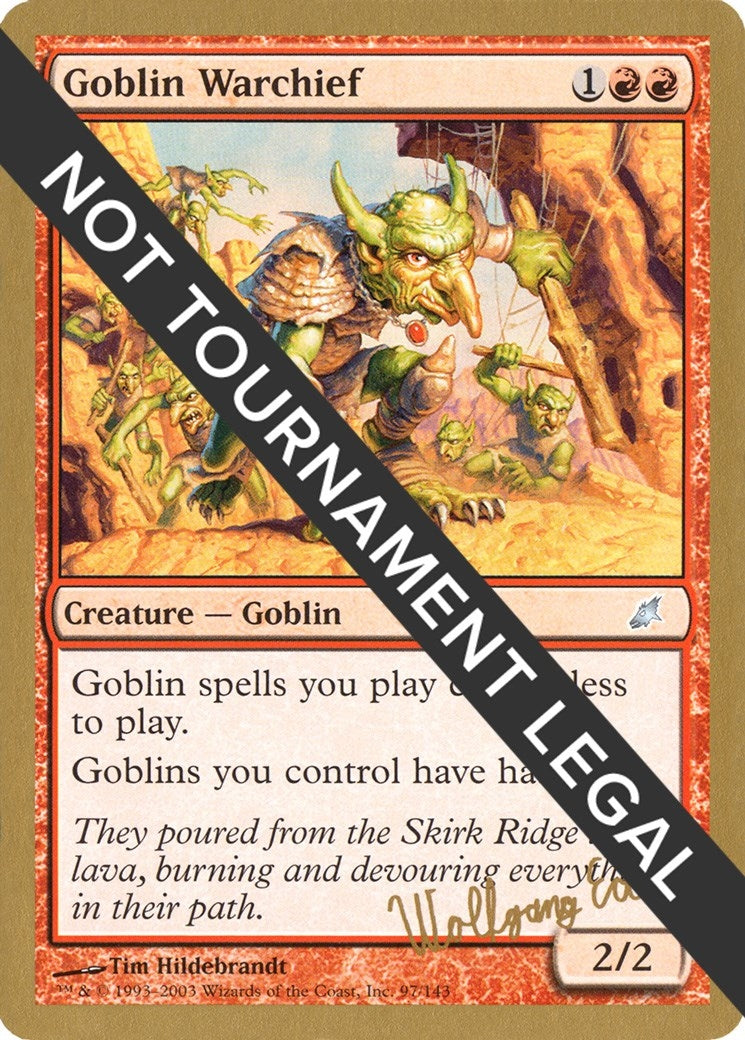 Goblin Warchief 2003 Wolfgang Eder SCG [WCD]