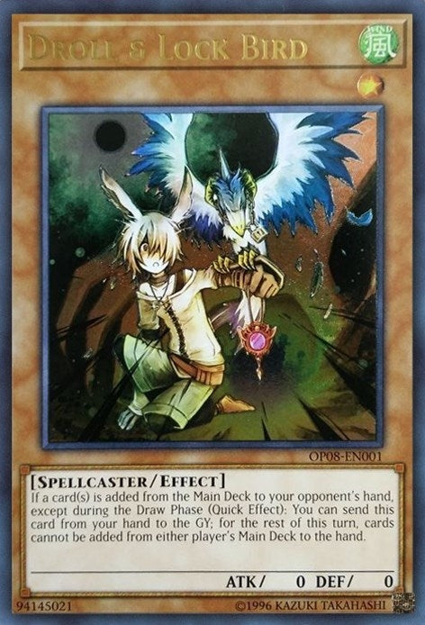 Droll and Lock Bird UTR (OP08-EN001) [OP08]
