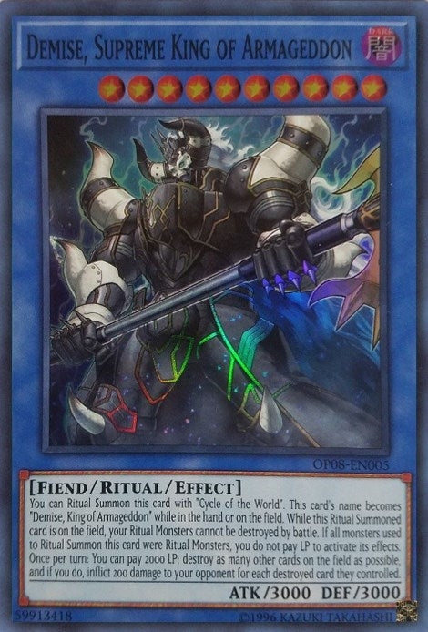 Demise Supreme King of Armageddon (OP08-EN005) [OP08]