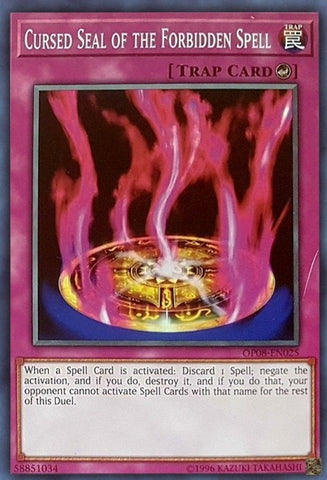 Cursed Seal of the Forbidden Spell (OP08-EN025) [OP08]