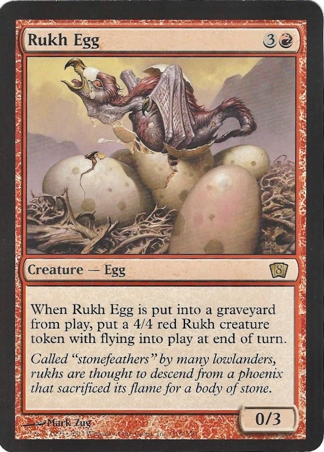 Rukh Egg 8th Edition Box Topper [OVER]