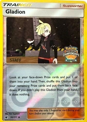 Gladion 95 111 Regional Championships Staff (095/111) [PR]
