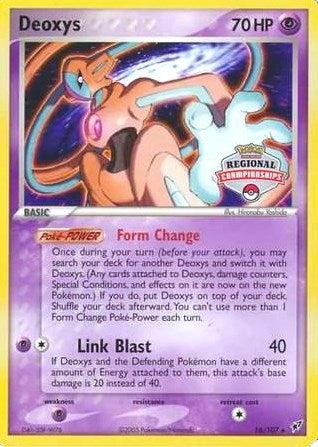 Deoxys 16 107 Regional Championships (016/107) [PR]