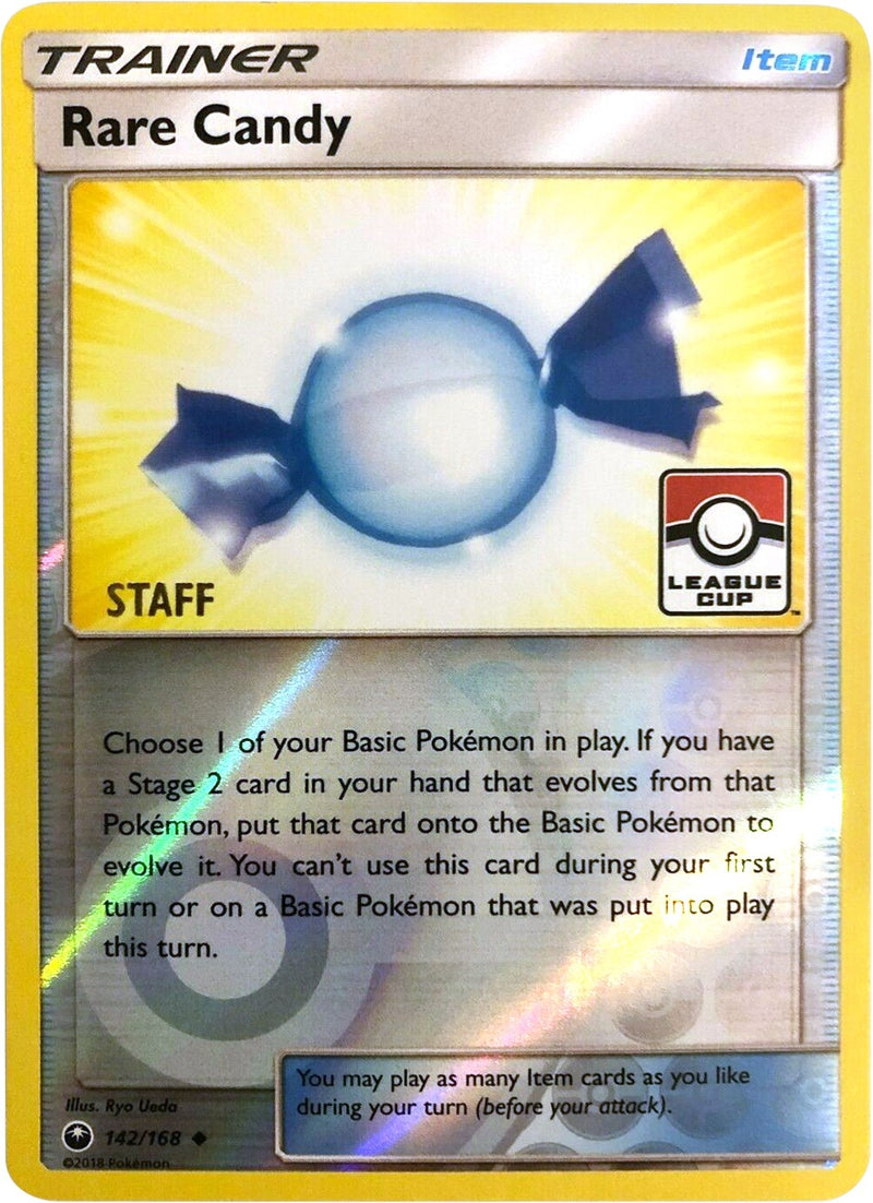 Rare Candy 142 168 League Cup Staff (142/168) [PR]